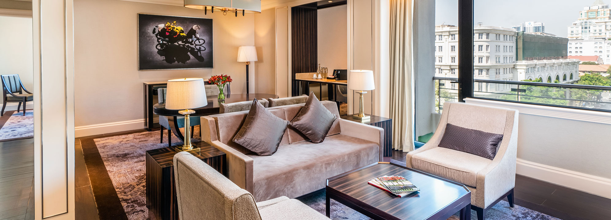 The Diplomatic Suite at Caravelle 5 Star Hotel Saigon, Vietnam