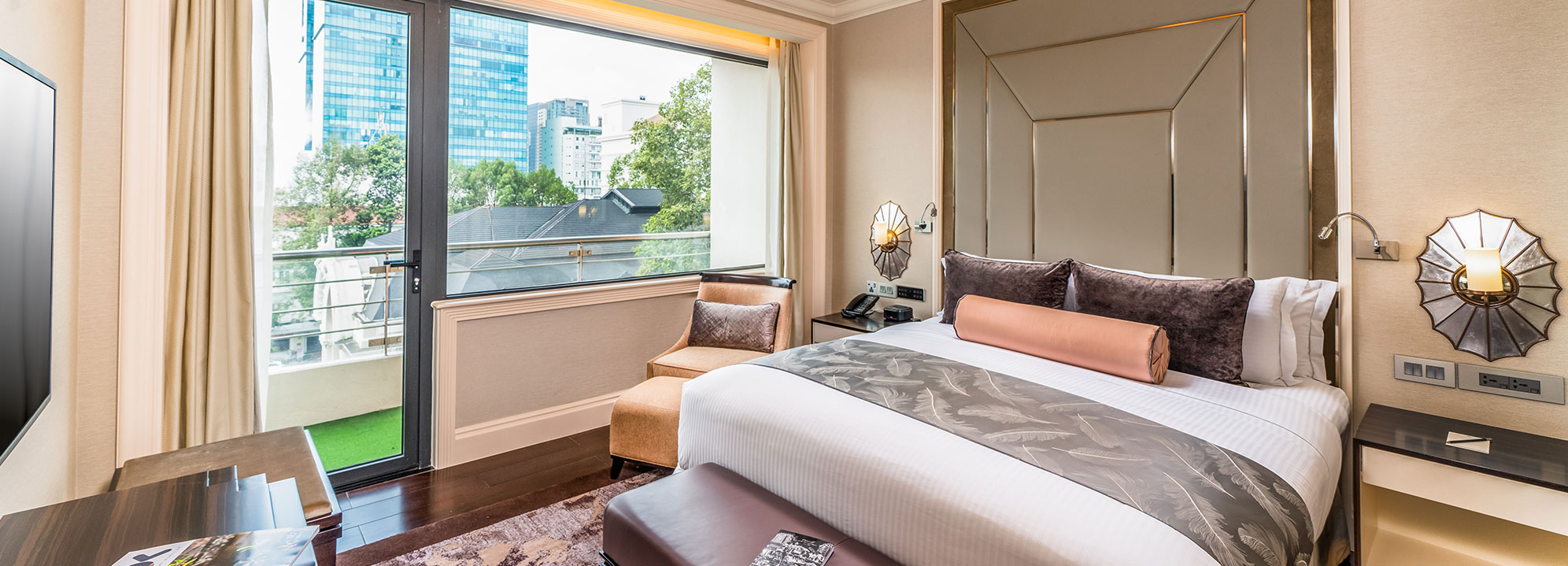 The Opera View Suite at Caravelle 5 Star Hotel Saigon, Vietnam