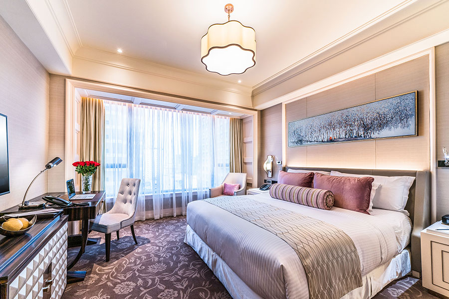 The Signature room at Caravelle 5 Star Hotel Saigon, Vietnam