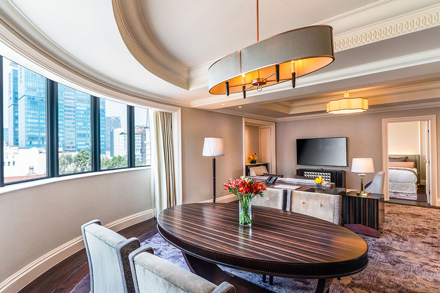 The Two Bedroom Suite at Caravelle 5 Star Hotel Saigon, Vietnam