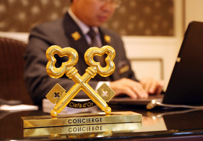 Concierge Services at Caravelle Saigon 5 Star Hotel, Vietnam