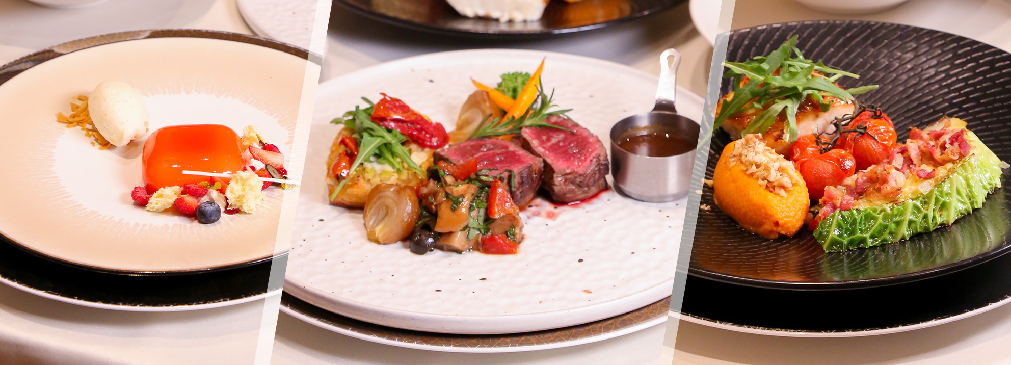 Dine header