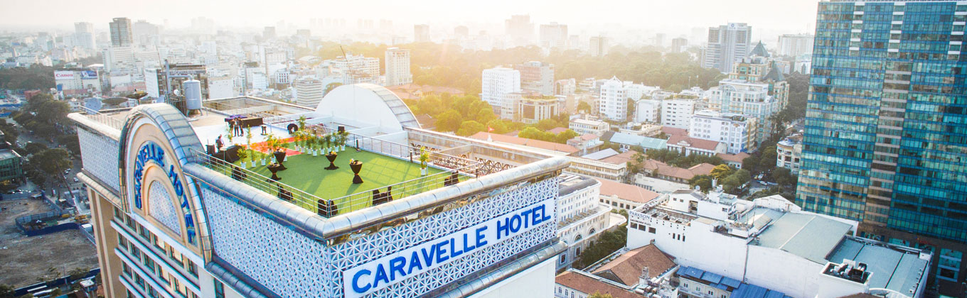 26th Floor rooftop Events at Caravelle Luxury Hotel in the heart of Saigon