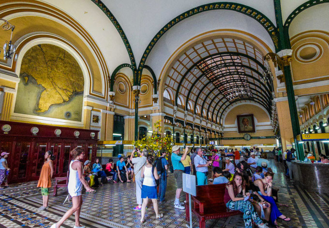 Saigon Central Post Office, visit it as part of your Caravelle Historical Hotel Experience