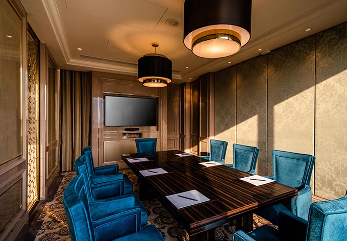 Signature Lounge Meeting Room for Corporate and Business Events at Caravelle 5 Star Luxury Hotel Saigon