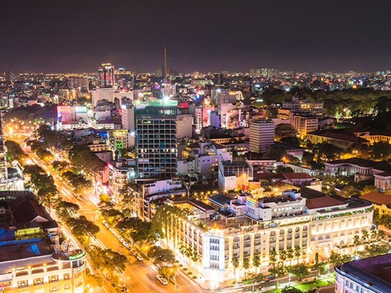 Ho Chi Minh City at Night
